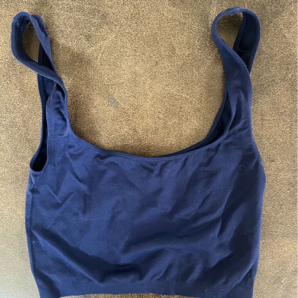 NWOT intimately free people bra top navy size xs/s